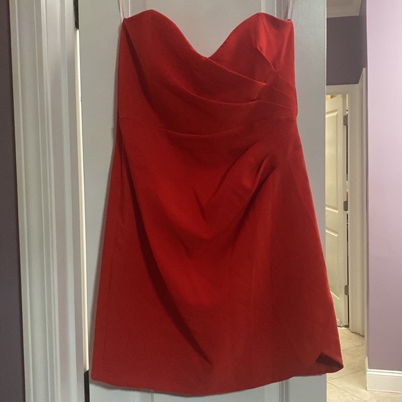 Nookie Bisous red micro party dress L - Picture 4 of 7